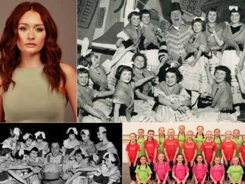 An image of the sunbeams from Panto past and present